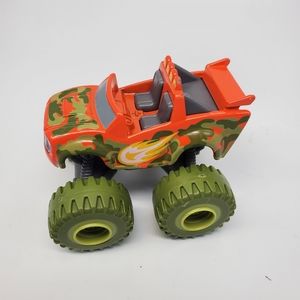 Blaze And The Monster Machines Truck Camouflage Blaze Nickelodeon 2014 Mattel.